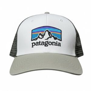 Patagonia Snapback Mesh Trucker Baseball Cap NetPlus Logo Adjustable
